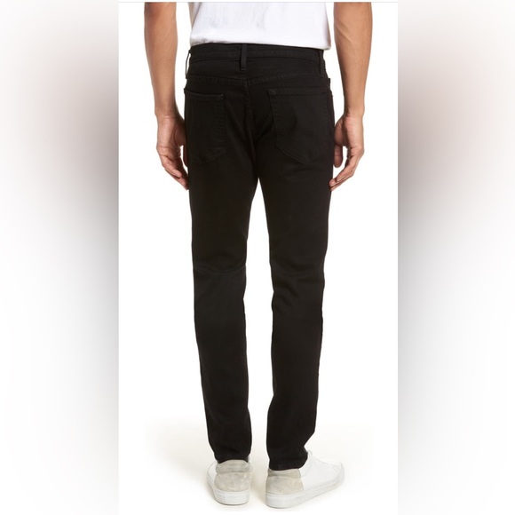 FRAME L'Homme Skinny Fit Jeans in Noir Size 28 - Picture 2 of 8